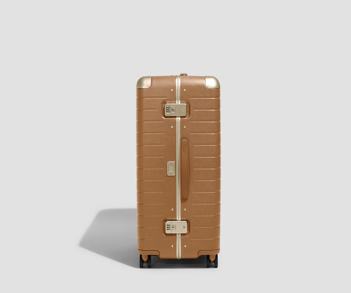 Aliminyum Kenarlı Büyük Boy Valiz - Görsel 4