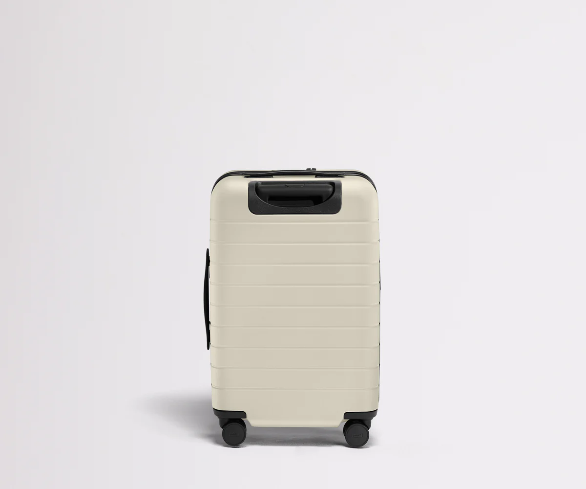 Sert Çift Fermuarlı Küçük El Valizi - Görsel 4